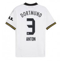 Dres Borussia Dortmund Waldemar Anton #3 Tretina 2024-25 Krátky Rukáv